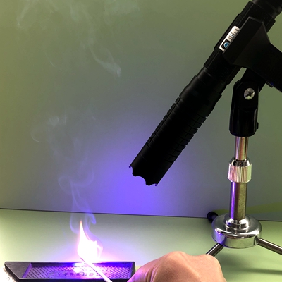 (image for) Laser that Lights Matches Burning Stuffs Wood Paper Plastics